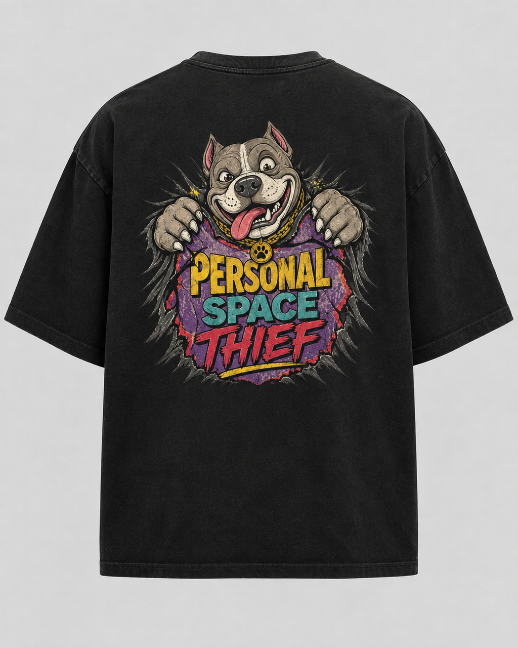 GoofyPits “Personal Space Thief” Heavyweight Vintage Tee