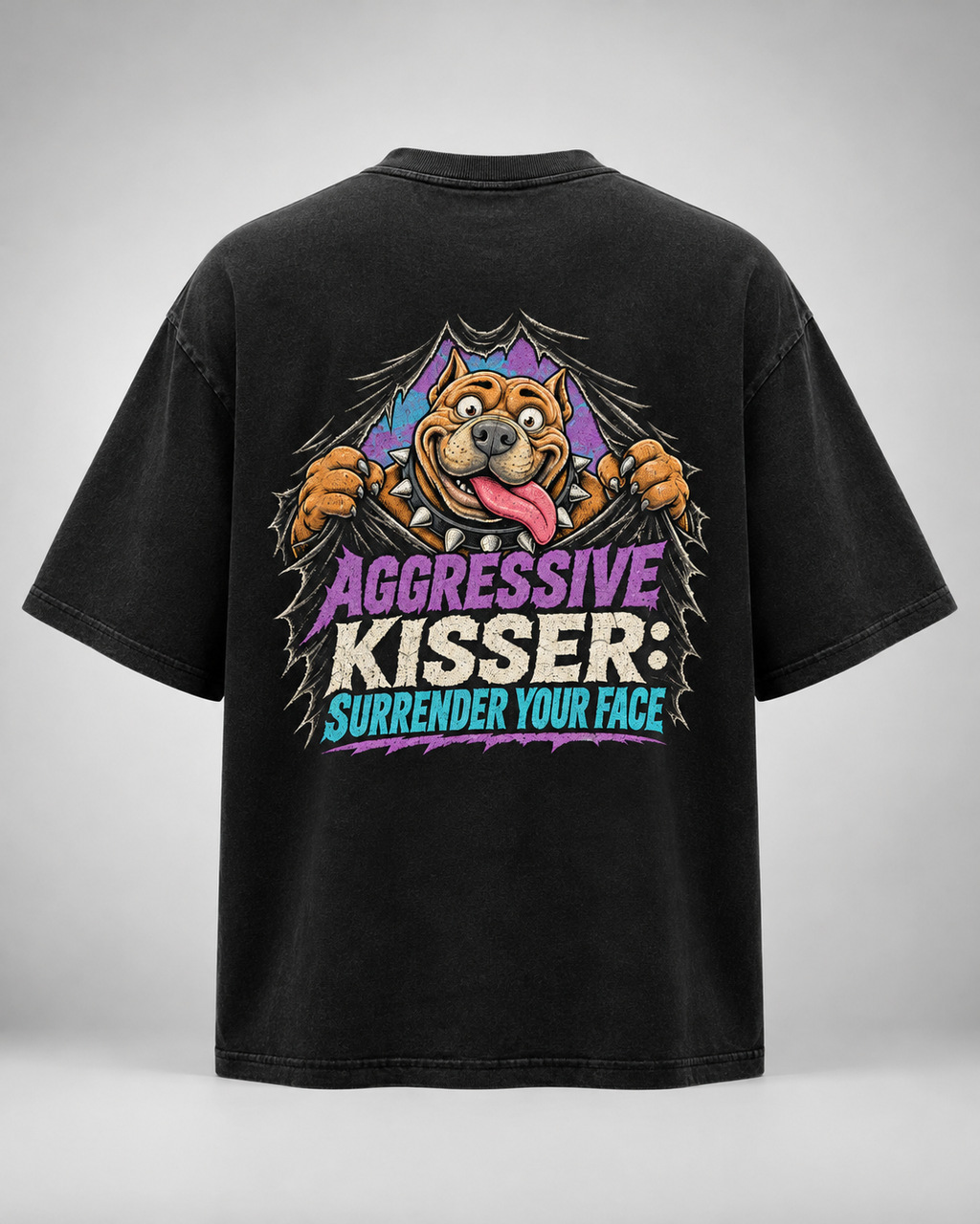 GoofyPits “Aggressive Kisser” Heavyweight Vintage Tee