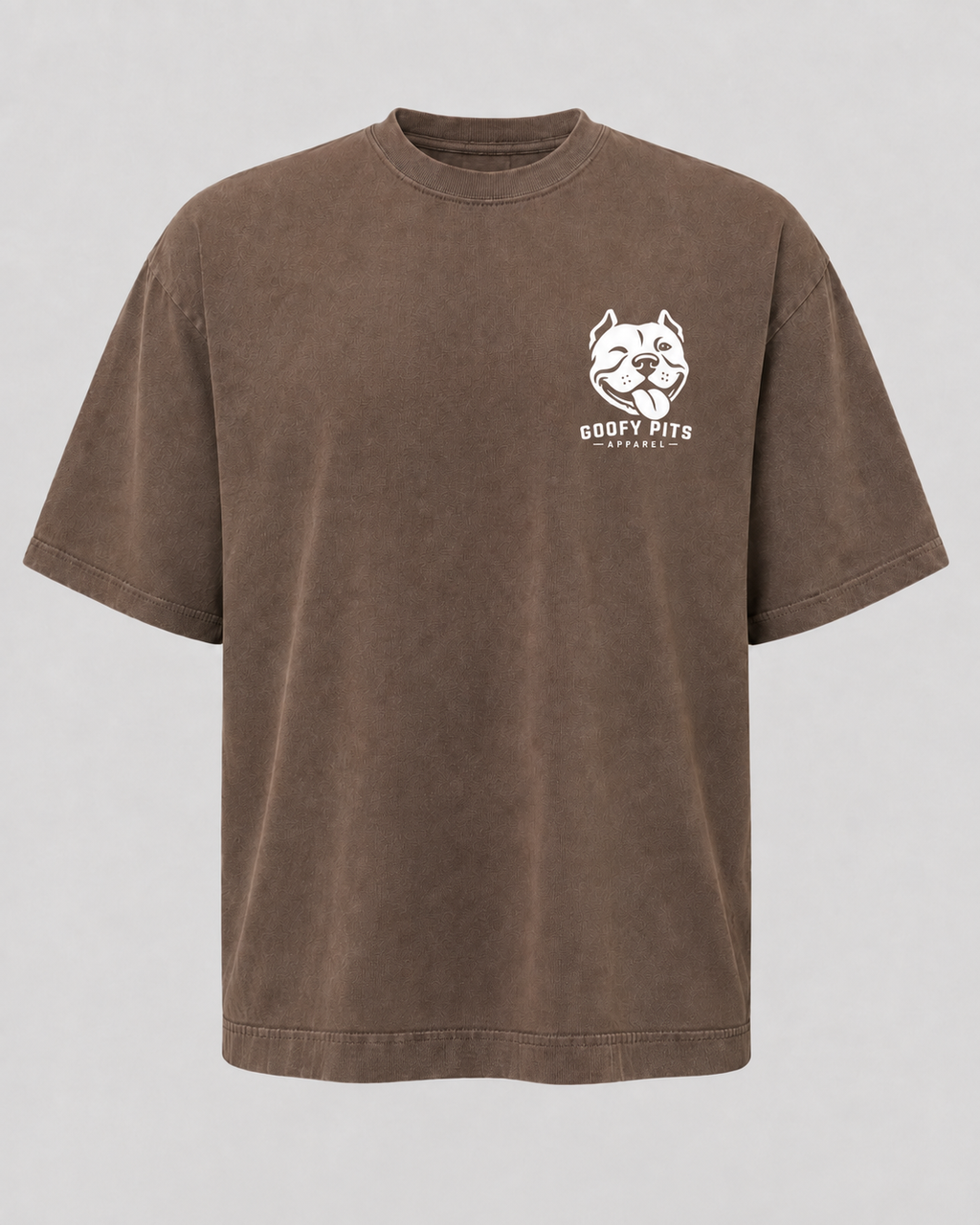 Certified Fart Machine heavyweight tee, full-back pitbull graphic